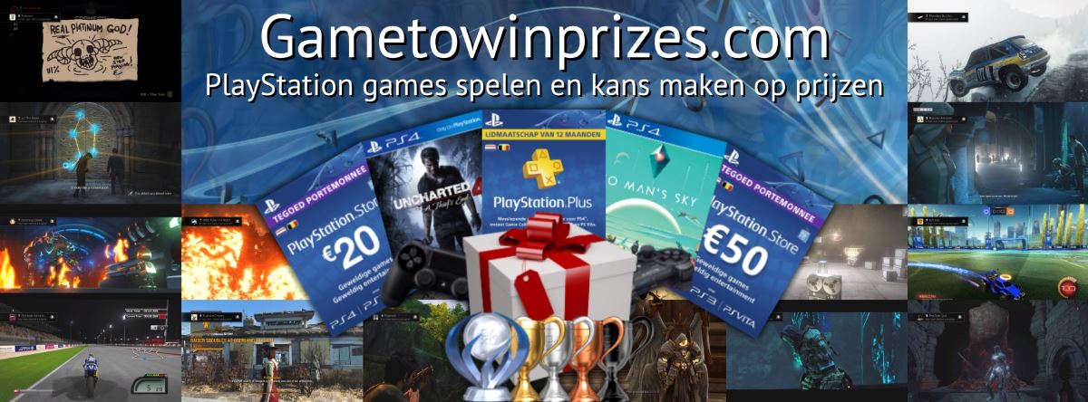 PlayStation games spelen en kans maken op prijzen - Gametowinprizes.com